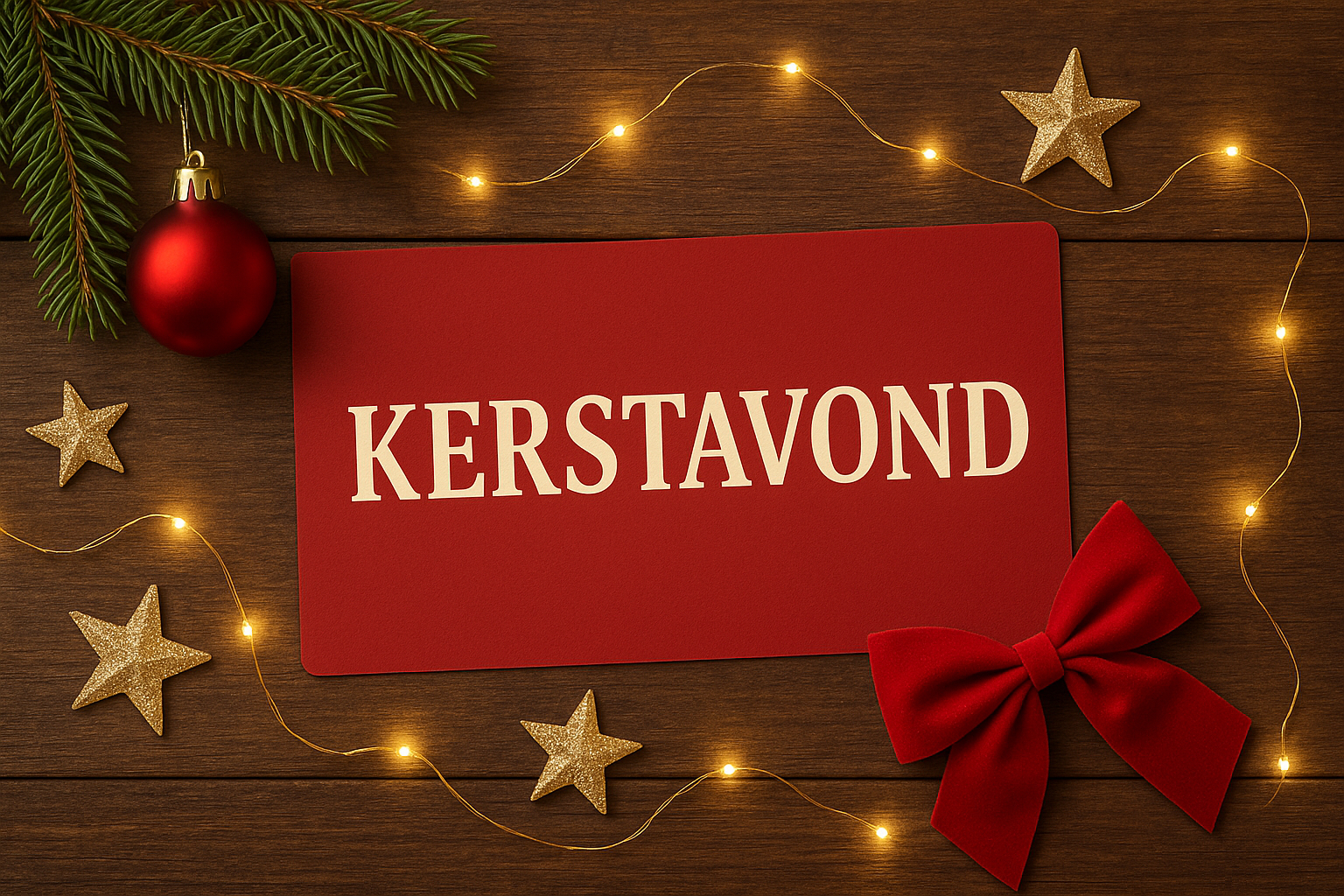 Kerstavond arrangement