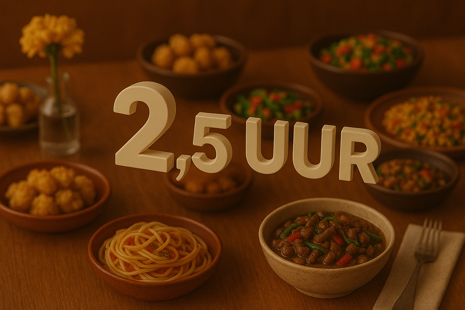 2,5 uur All-in