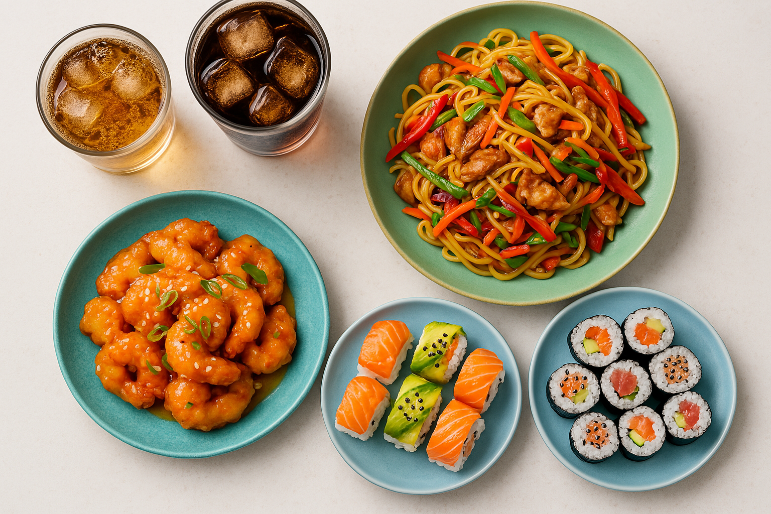 All you can eat menu